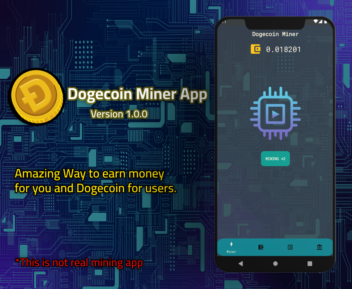 Dogecoin Miner App with Admin Panel and Unity Ads - 5